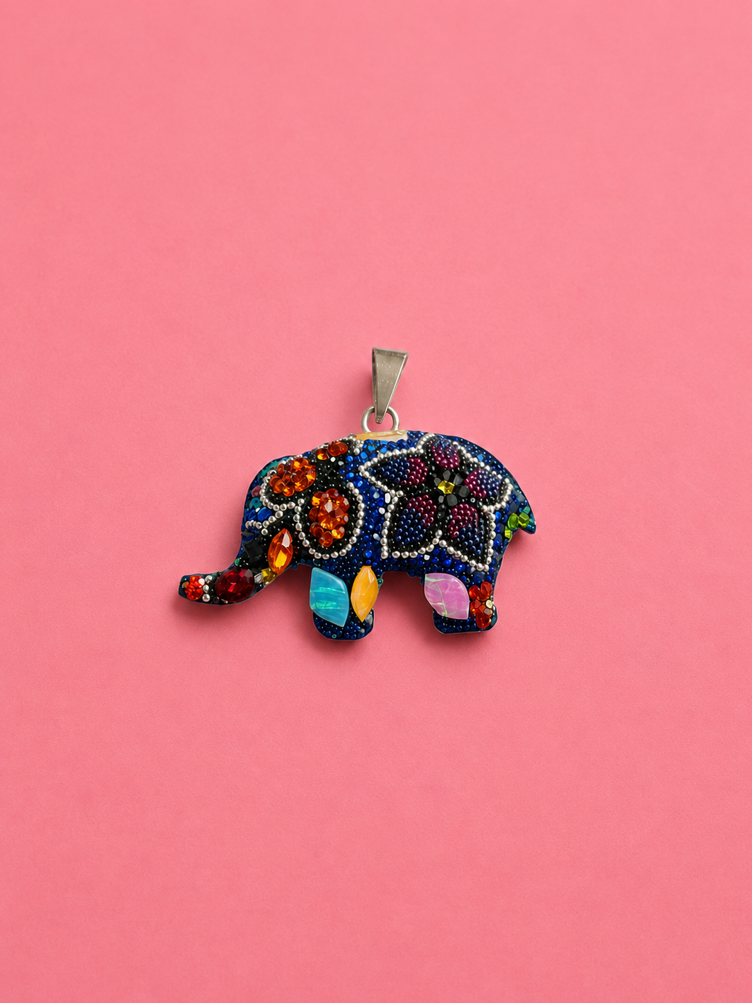 Pendant- Blue Elephant