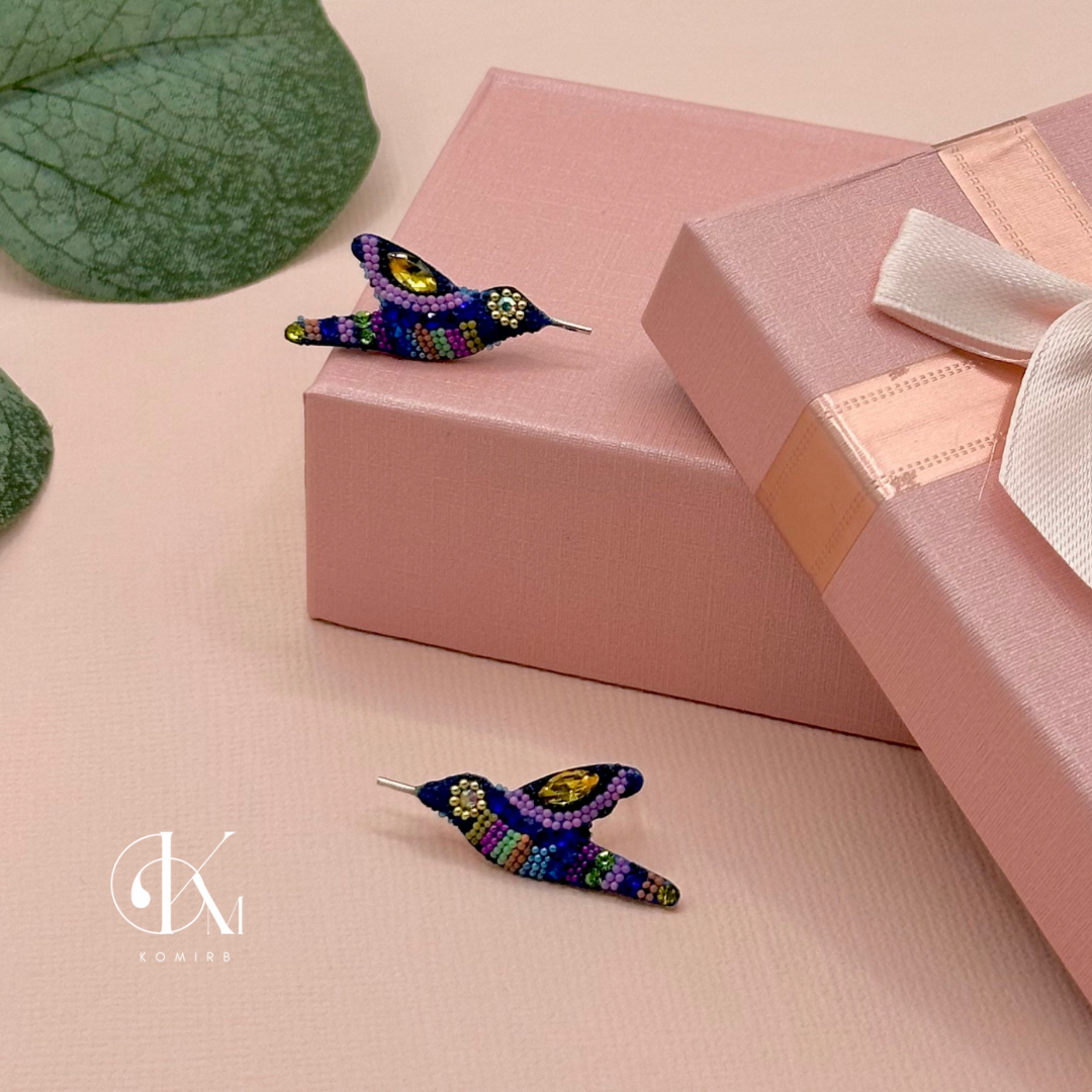 Earrings- Hummingbird