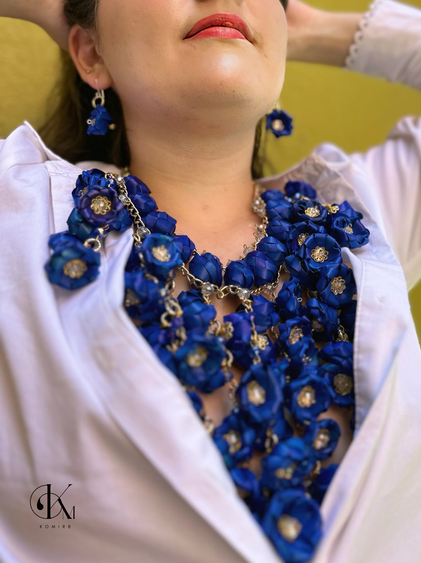 Blue Long Necklace