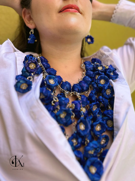 Blue Long Necklace