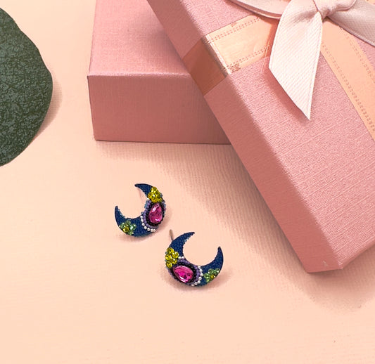 Earrings- Blue Moon