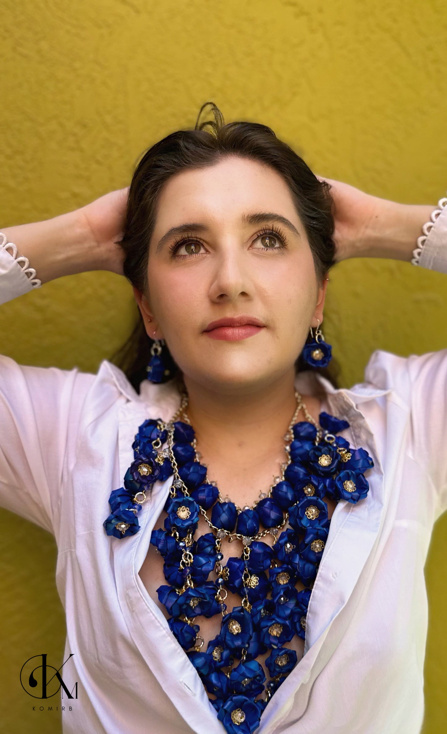 Blue Long Necklace