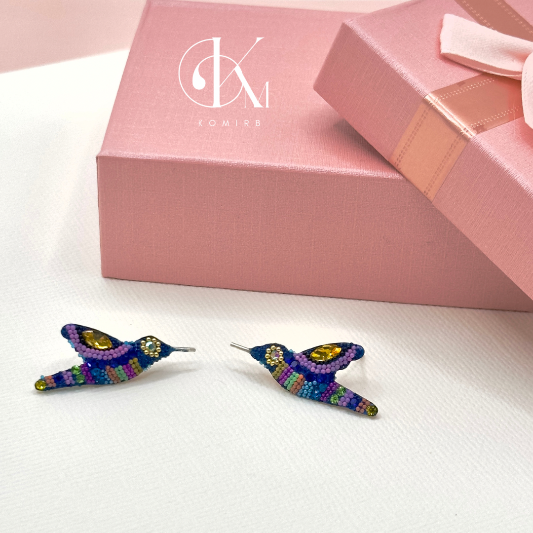 Earrings- Hummingbird