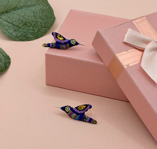 Earrings- Hummingbird