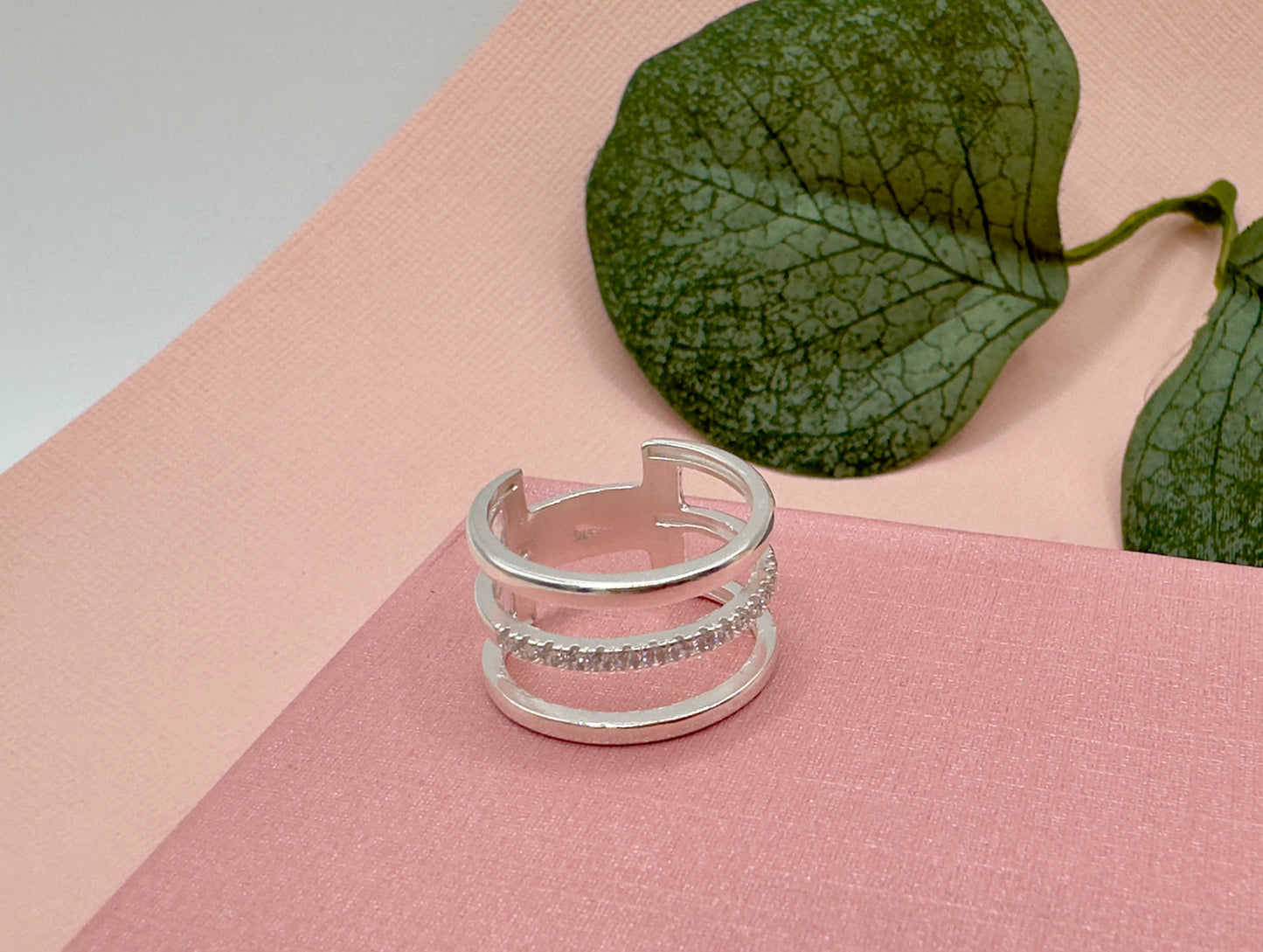 Ring- Three Lines