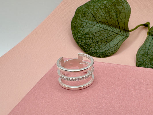 Ring- Three Lines