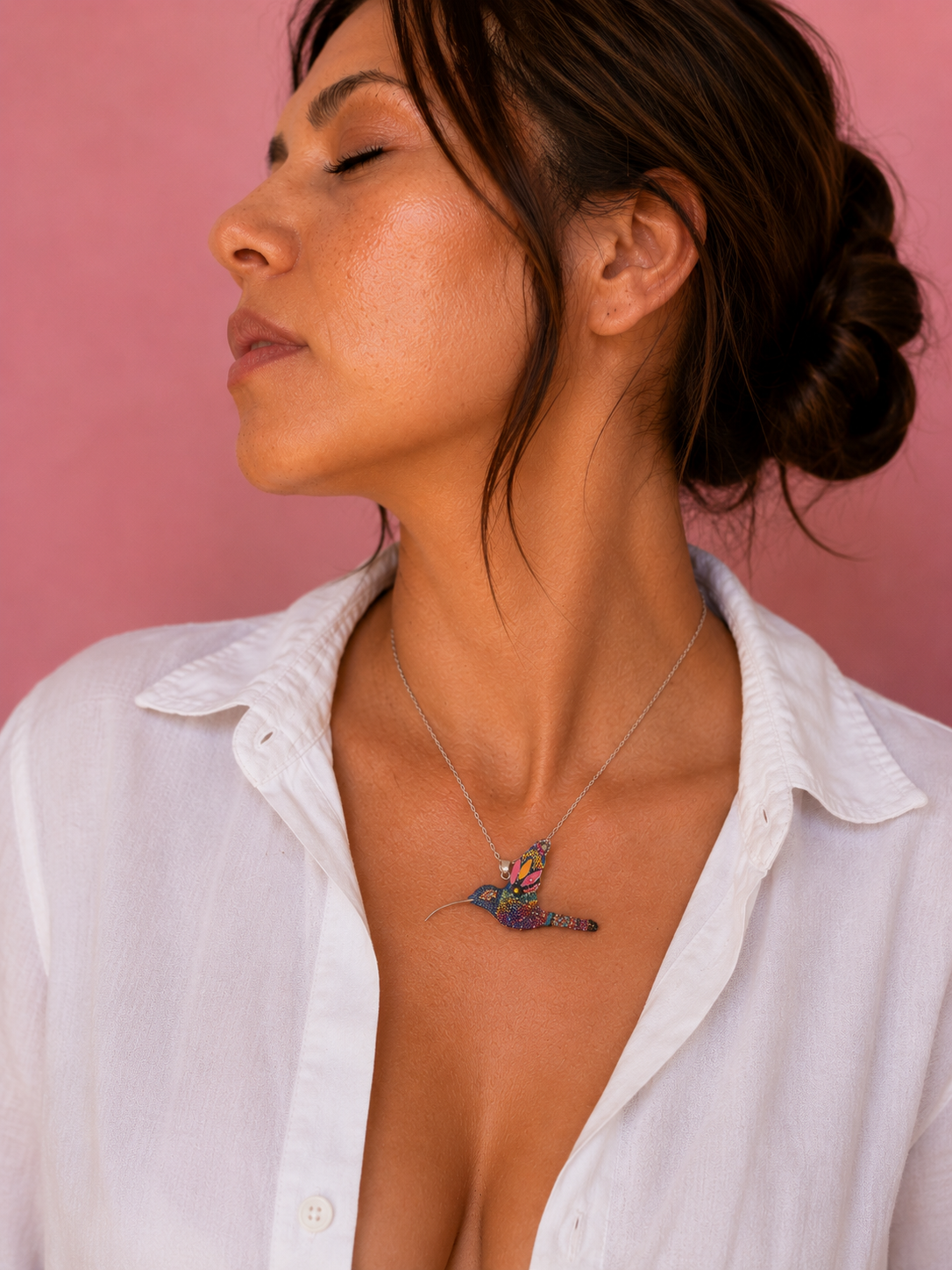 Pendant - Hummingbird
