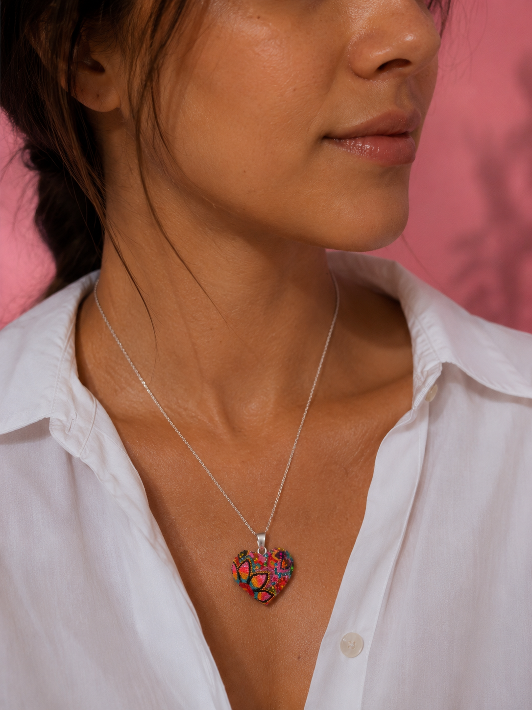 Pendant- Pink Heart
