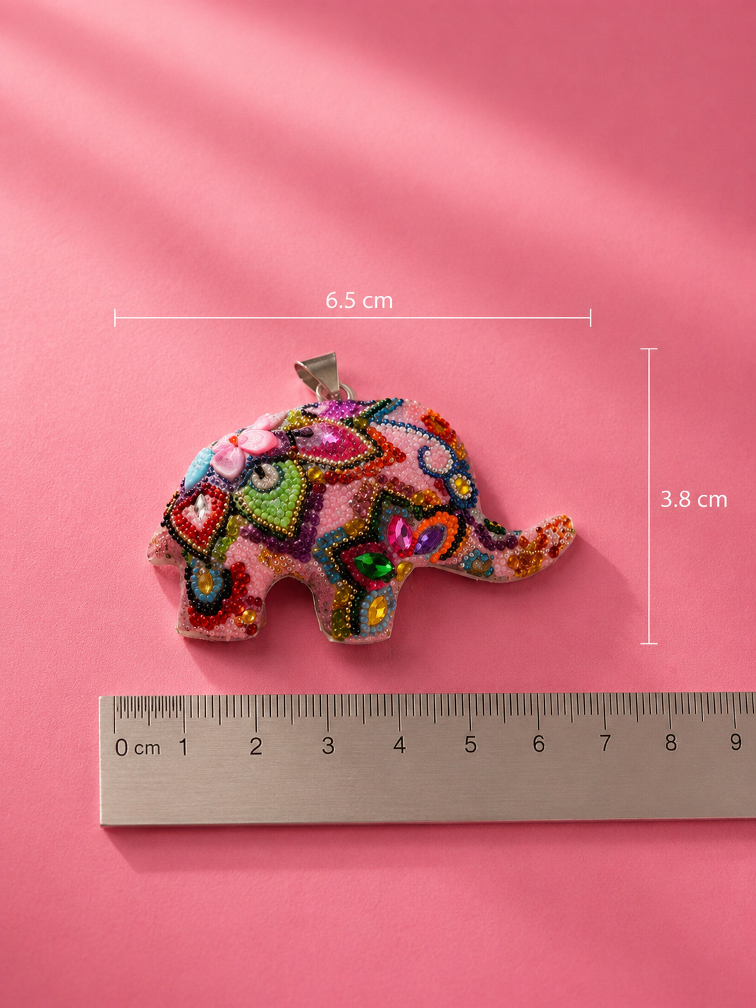Pendant- Pink Elephant